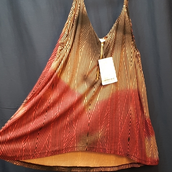 Silence + Noise women's size Medium tank top stripes, new tags attached - Picture 2 of 6